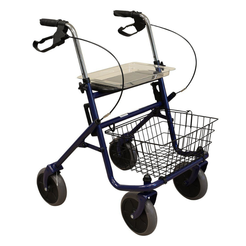 Rollator 4 roues Simply Roll avec panier x 2